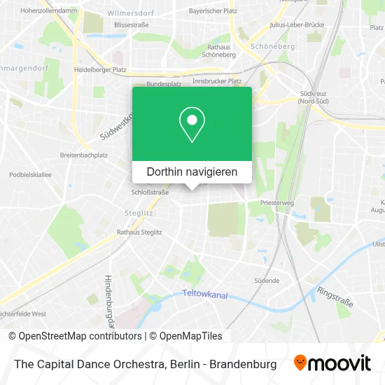 The Capital Dance Orchestra Karte