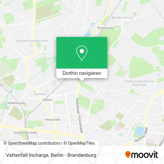 Vattenfall Incharge Karte