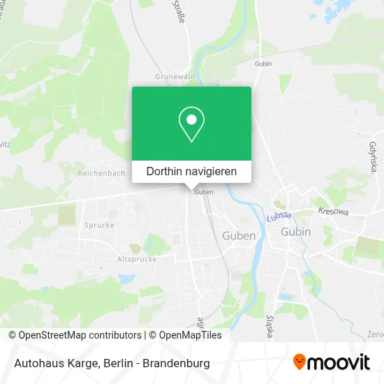 Autohaus Karge Karte