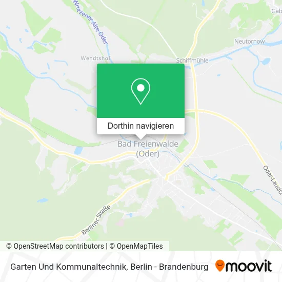 Garten Und Kommunaltechnik Karte
