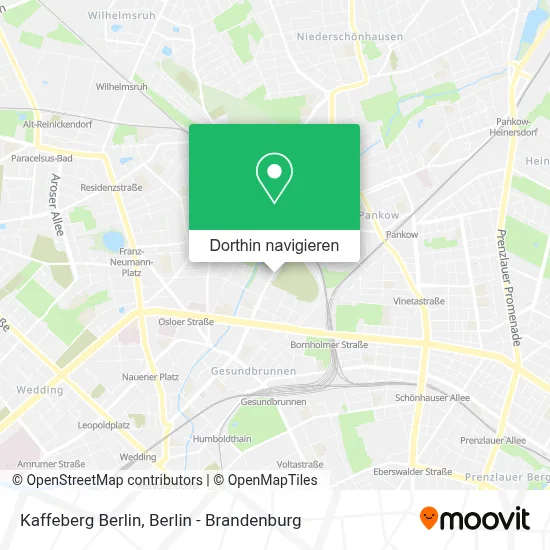 Kaffeberg Berlin Karte