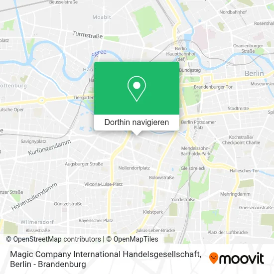 Magic Company International Handelsgesellschaft Karte