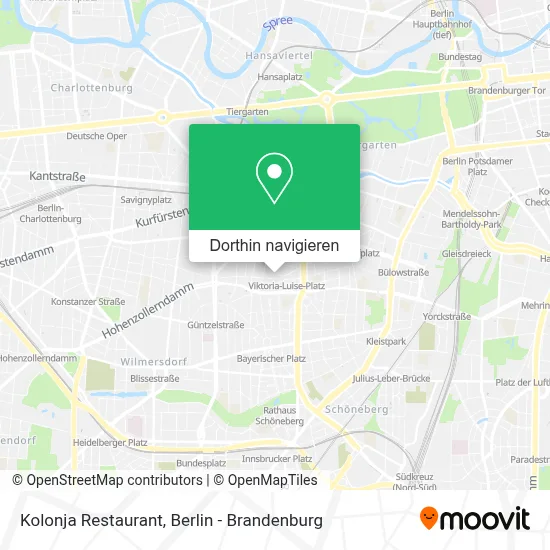 Kolonja Restaurant Karte