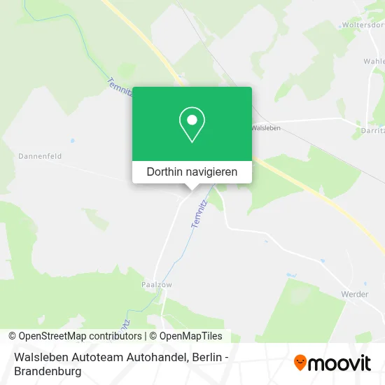 Walsleben Autoteam Autohandel Karte