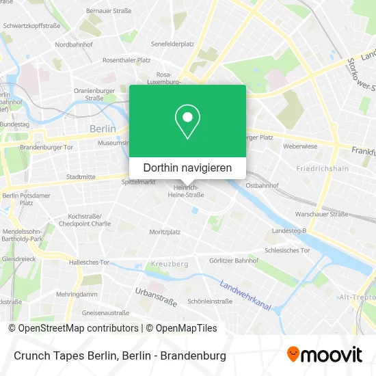 Crunch Tapes Berlin Karte