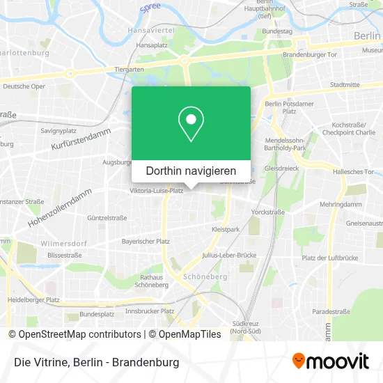 Die Vitrine Karte