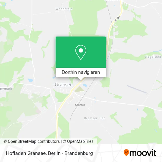 Hofladen Gransee Karte