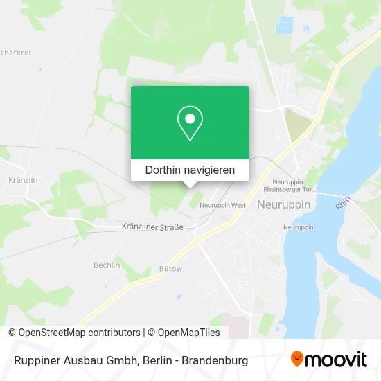 Ruppiner Ausbau Gmbh Karte