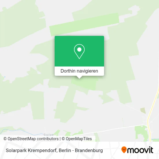 Solarpark Krempendorf Karte