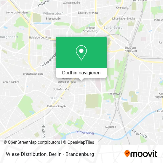 Wiese Distribution Karte