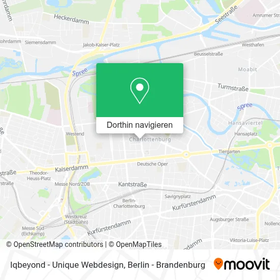 Iqbeyond - Unique Webdesign Karte