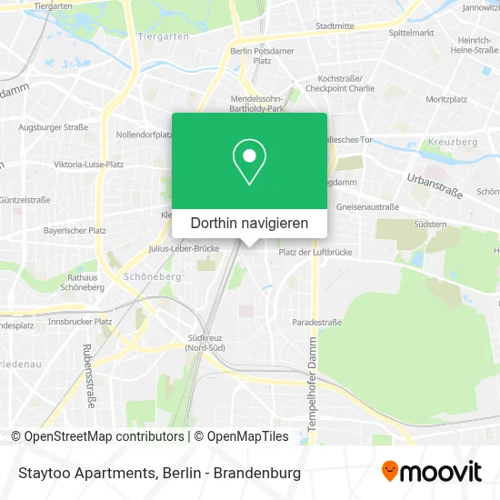 Staytoo Apartments Karte