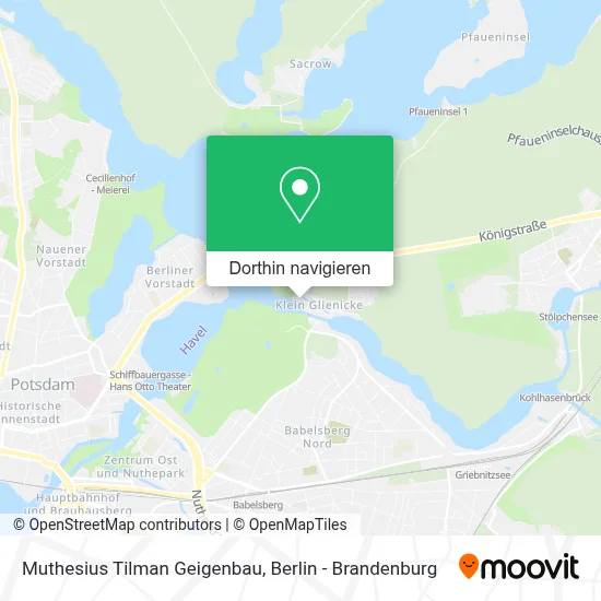 Muthesius Tilman Geigenbau Karte