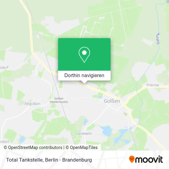 Total Tankstelle Karte