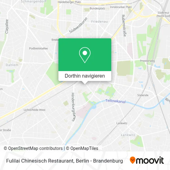 Fulilai Chinesisch Restaurant Karte