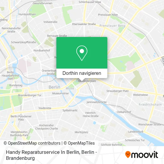 Handy Reparaturservice In Berlin Karte