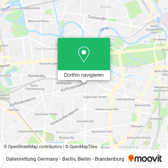 Datenrettung Germany - Berlin Karte