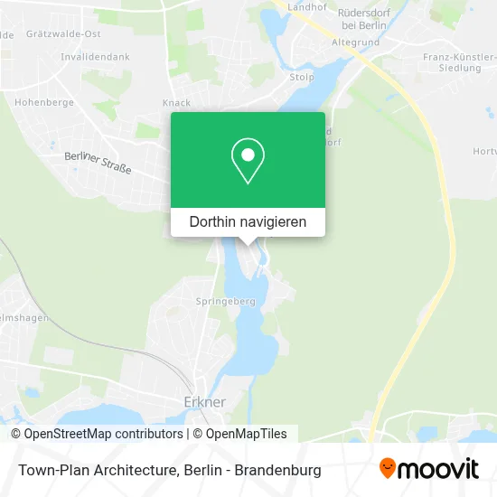 Town-Plan Architecture Karte