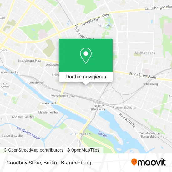 Goodbuy Store Karte