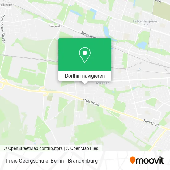 Freie Georgschule Karte