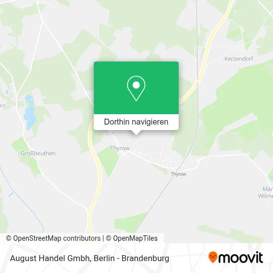 August Handel Gmbh Karte