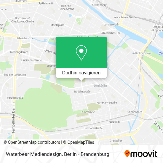 Waterbear Mediendesign Karte