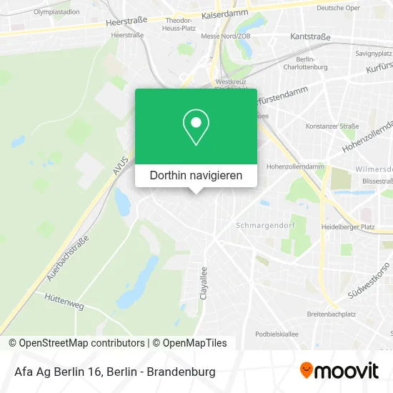 Afa Ag Berlin 16 Karte