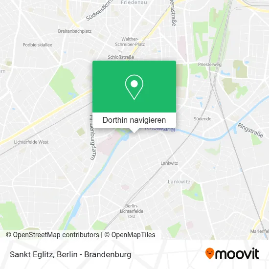 Sankt Eglitz Karte
