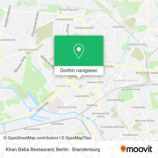 Khan Baba Restaurant Karte