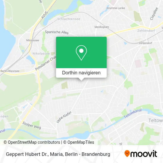 Geppert Hubert Dr., Maria Karte