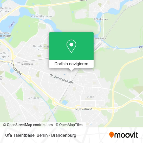 Ufa Talentbase Karte