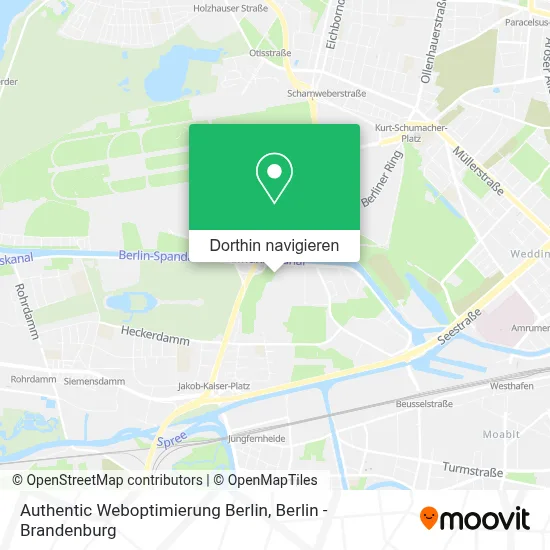 Authentic Weboptimierung Berlin Karte