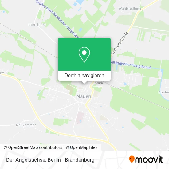Der Angelsachse Karte