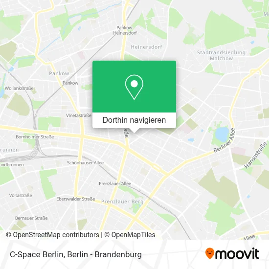 C-Space Berlin Karte