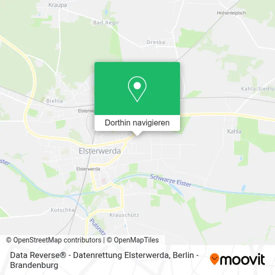 Data Reverse® - Datenrettung Elsterwerda Karte