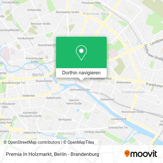 Premia In Holzmarkt Karte