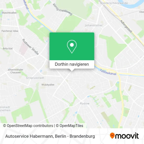 Autoservice Habermann Karte