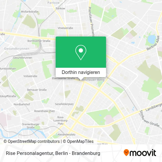 Rise Personalagentur Karte