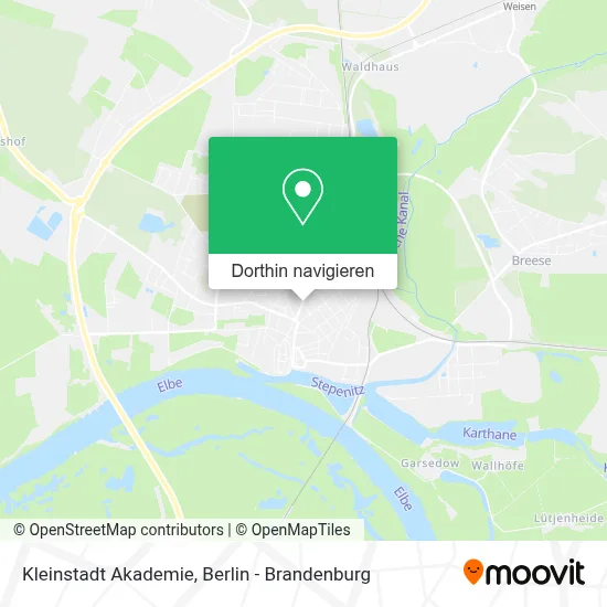 Kleinstadt Akademie Karte
