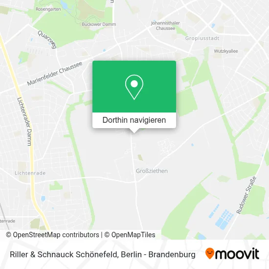 Riller & Schnauck Schönefeld Karte