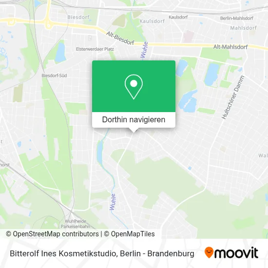 Bitterolf Ines Kosmetikstudio Karte