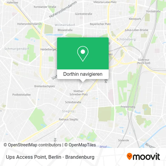 Ups Access Point Karte