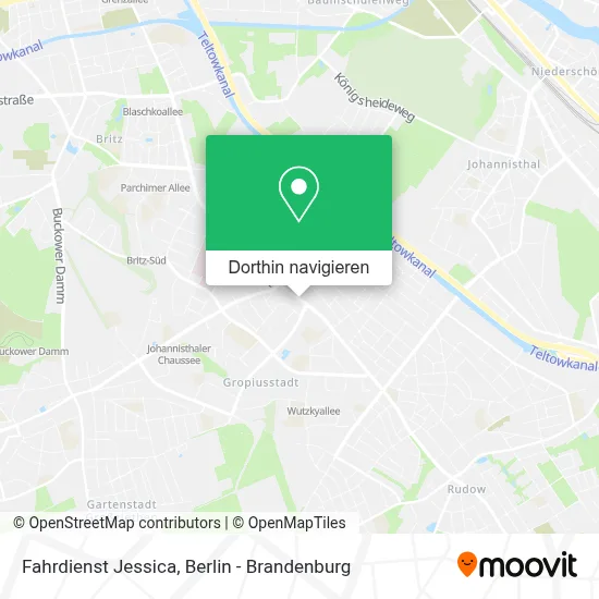 Fahrdienst Jessica Karte
