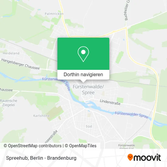 Spreehub Karte