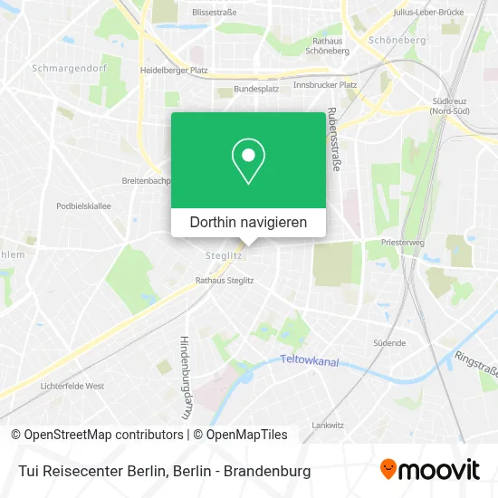 Tui Reisecenter Berlin Karte