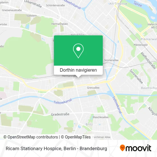 Ricam Stationary Hospice Karte
