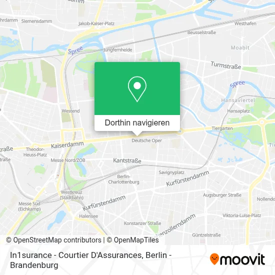 In1surance - Courtier D'Assurances Karte