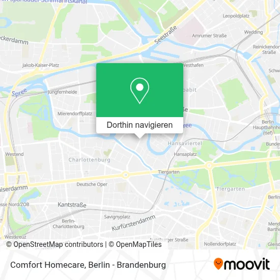 Comfort Homecare Karte