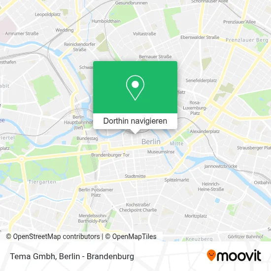 Tema Gmbh Karte