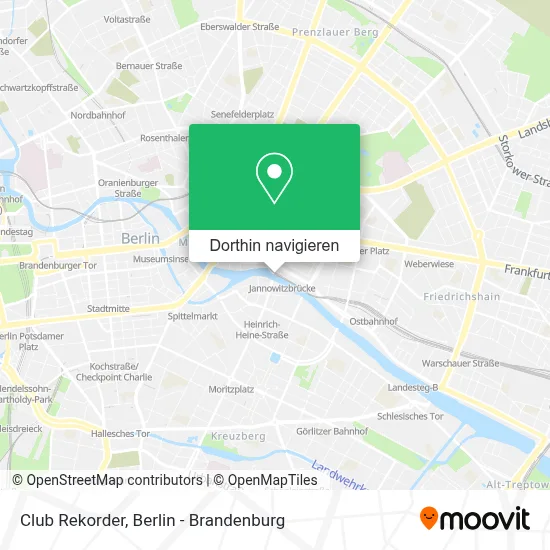 Club Rekorder Karte